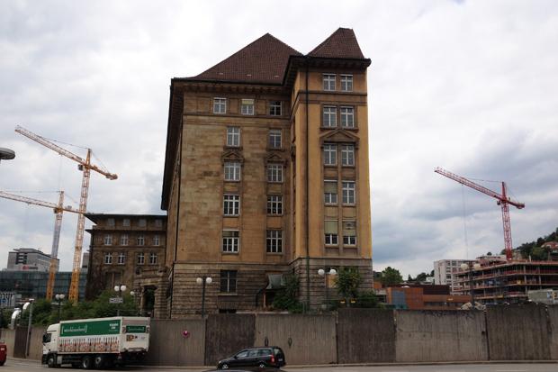 Der Gebäude-Annex an der ehemaligen Bahndirektion. Foto: Stadt Stuttgart 